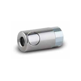 COUPLEUR BOUT -ISO C-DN8-M1/4''-TRAV CLOISON INOX CLE JAUNE