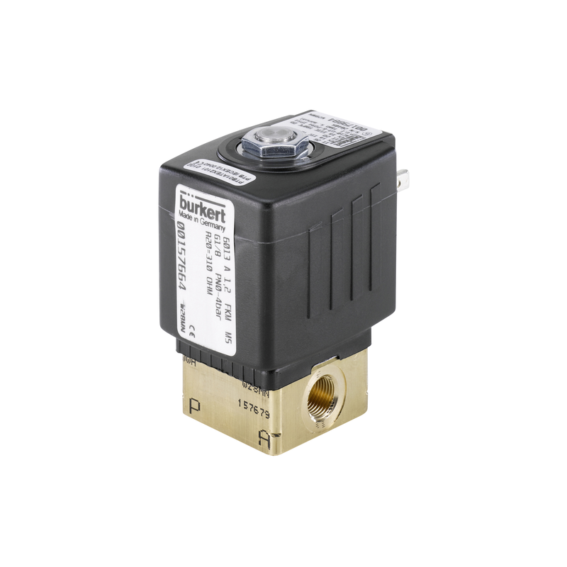 Electrovanne à plongeur à action directe 2 voies
