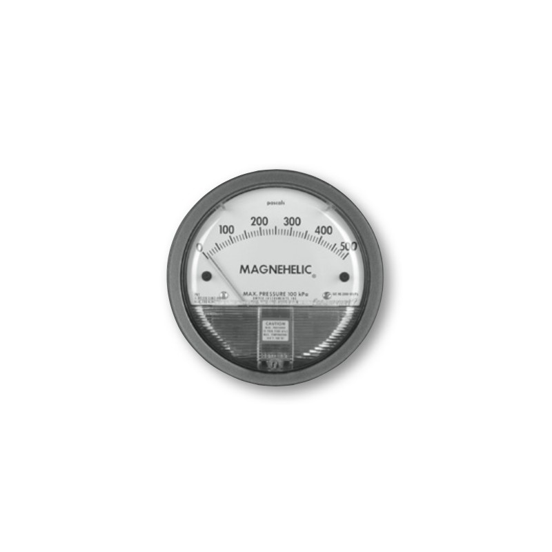 Manomètre différentiel Magnehelic série 2000  echelle : 0 à 500 Pa