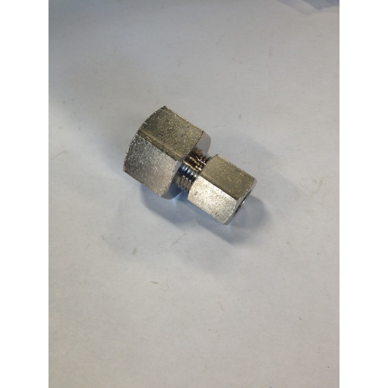 raccord droit Ø8-3/8" BSPP.