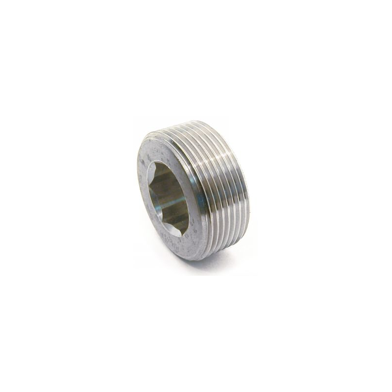 Bouchon mâle conique hexagonal creux G3/4"