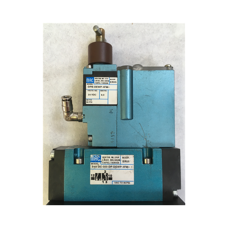 ELECTROVANNE 24V CC (8W) Normalement ouverte 54A-DC-000-DP-DEWP-4FM Mod ER05