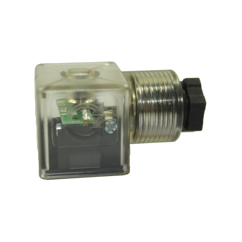 Connecteurs GDA3R96T42, BF.A48V AC/DC, LED rot, incl: Vis M3 u Plat d'étanchéïté