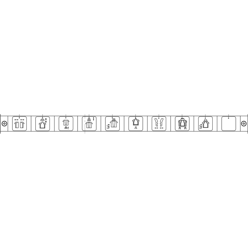 Barres Aluminium avec 10 logos bloc valves