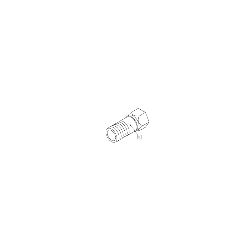 Raccord tête de soufflage 3FJB12DN25
