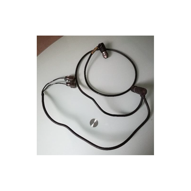 Faisceau avec 2 connecteurs 10 broches et 2 Têtes électrovanne avec LED 48V