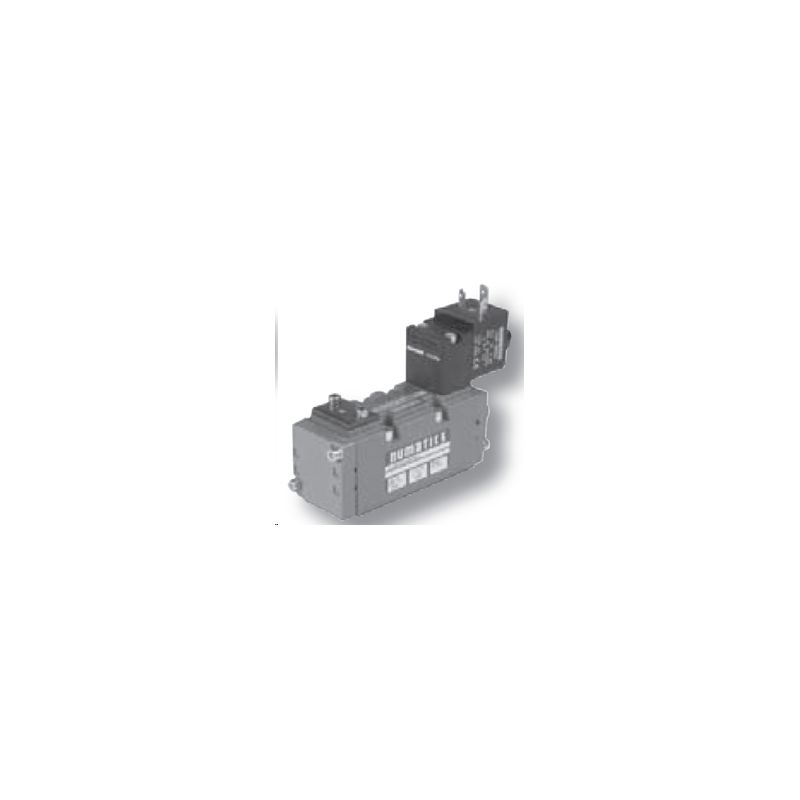 (I34) Vanne Numatics I34BA4004T44Q61 ISO3 24vdc monostable commande manuelle