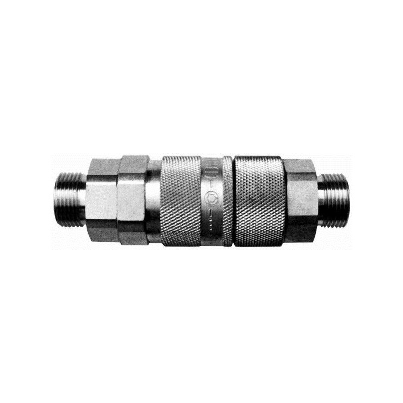 Coupleur Walther série LP Basse Pression, Acier Galva - Joint NBR