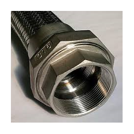 Flexible onduleux inox DN50 LG3000 union Femelle 2"