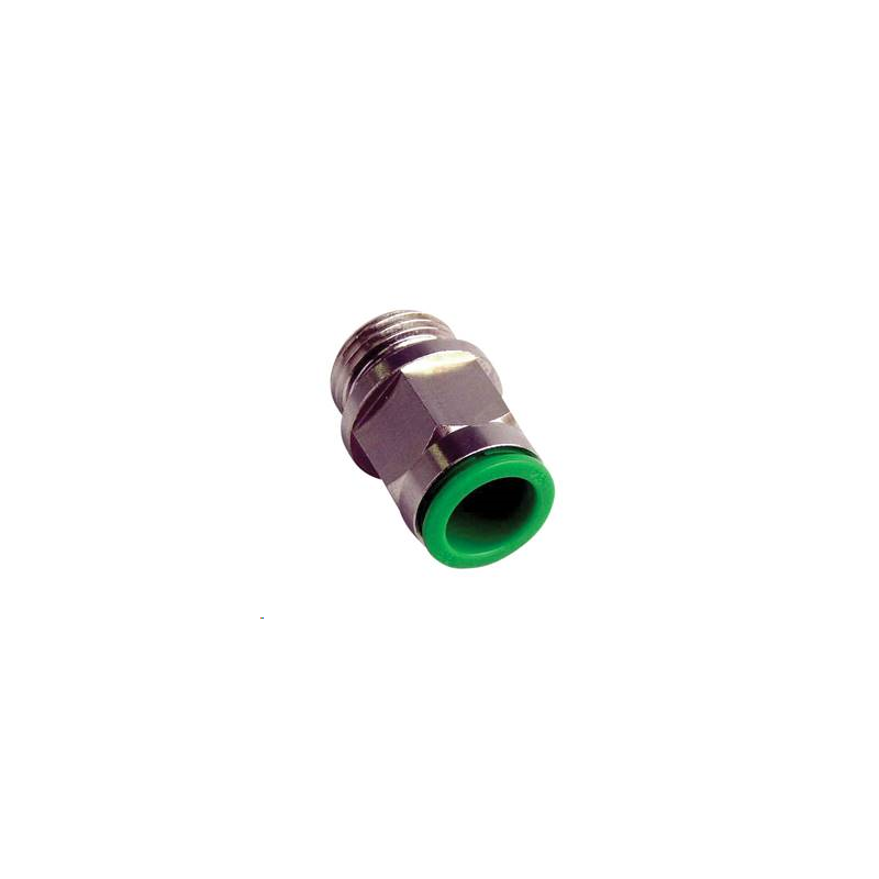 Raccord rapide droit 1/8NPT pour tube 1/4