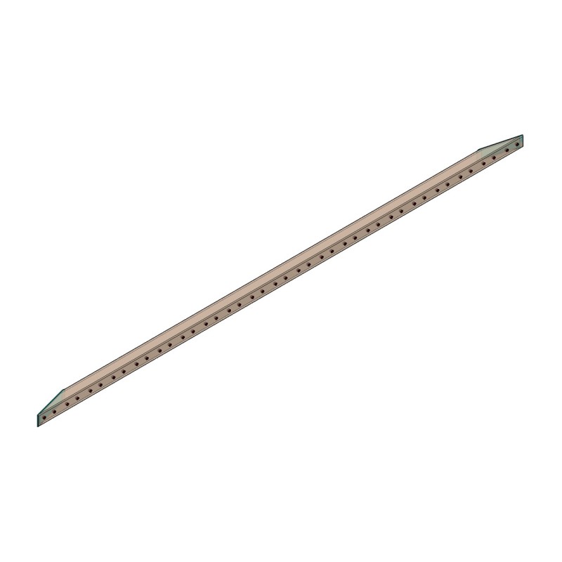Square tube with insert