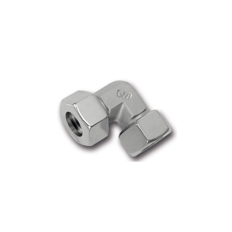 Coude égal 90° 316Ti DIN EN ISO 8434-1 8L B12/S17x32