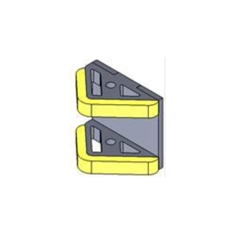 Triangle monobloc tôle